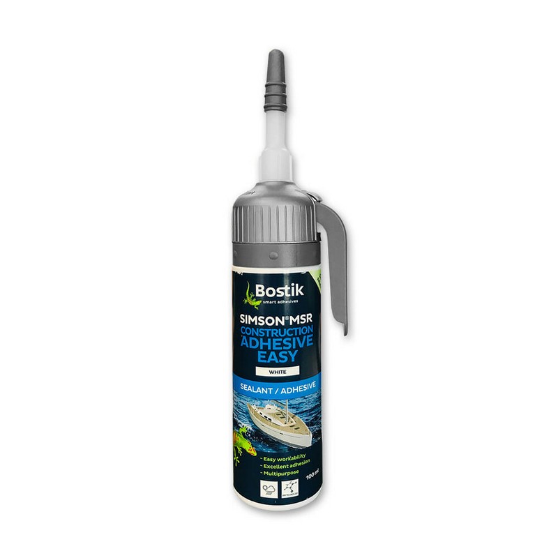 BOSTIK CONSTRUCTION ADHESIVE EASY PRESSURE 100ml ΛΕΥΚΗ