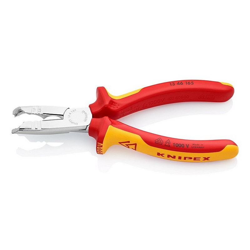 KNIPEX 1346165 απογυμνωτης επιχρωμιωμενος 1000V VDE 165mm