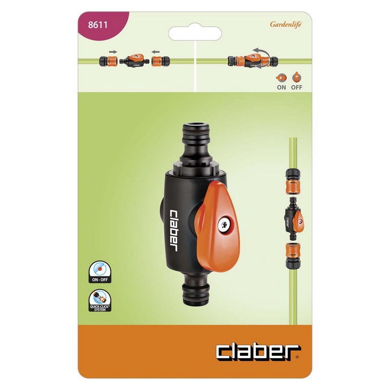 CLABER 8611 ΣΥΝΔΕΣΗ ΒΡΥΣΗ ΜΕ ΔΙΑΚΟΠΤΗ