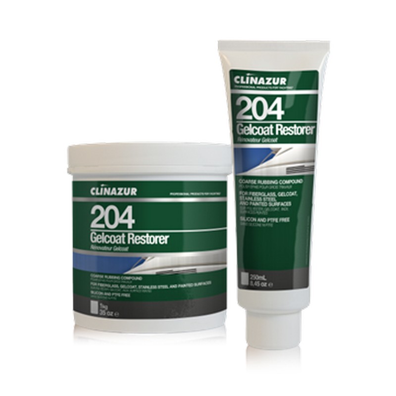 Αλοιφή Γυαλίσματος Gelcoat & Inox Clinazur 917 Gelcoat Restorer 250gr (ex. 204)