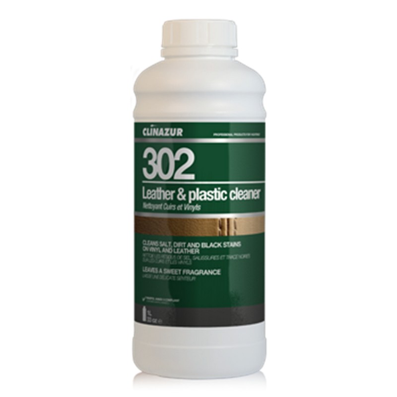 CLINAZUR 302 LEATHER & VINYL CLEANER καθαριστικό για Δέρματα και Βινύλια 1L