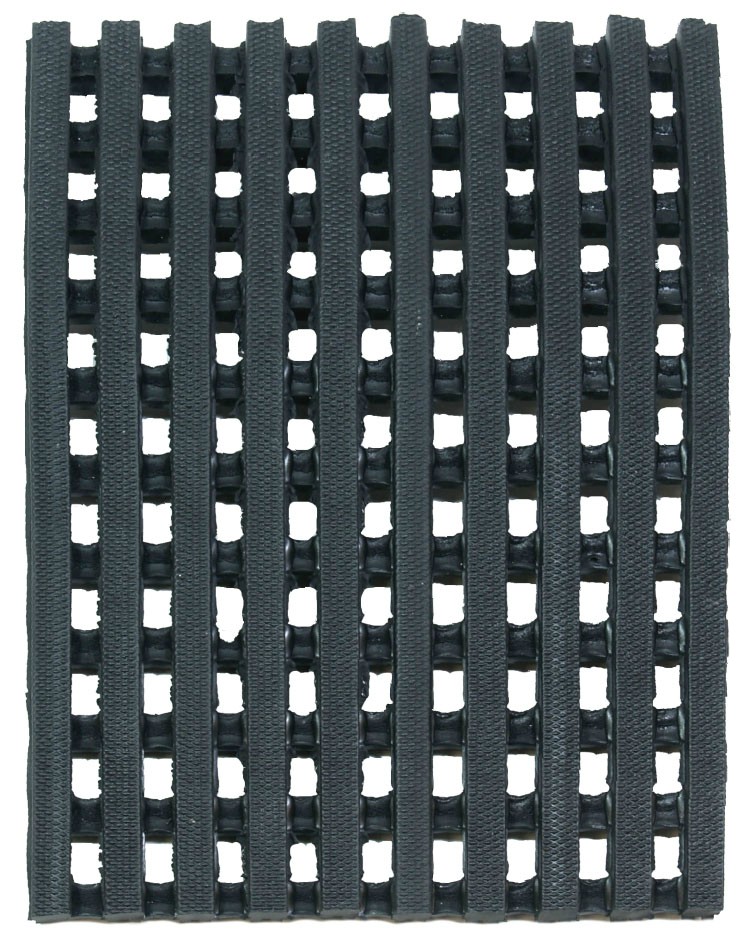 Αντιολισθητικό Πλαστικό Δάπεδο Crossmat Black