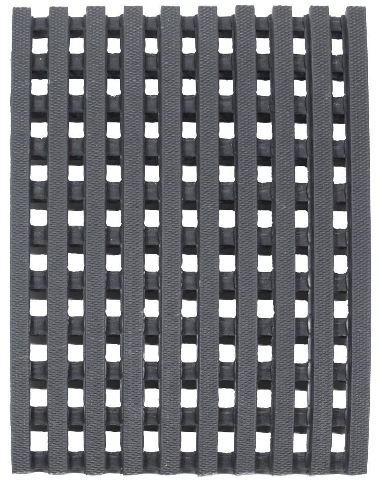 Αντιολισθητικό Πλαστικό Δάπεδο Crossmat Gray