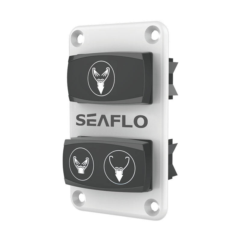 Διακόπτης Τουαλέτας Seaflo Quiet Flash Switch Panel