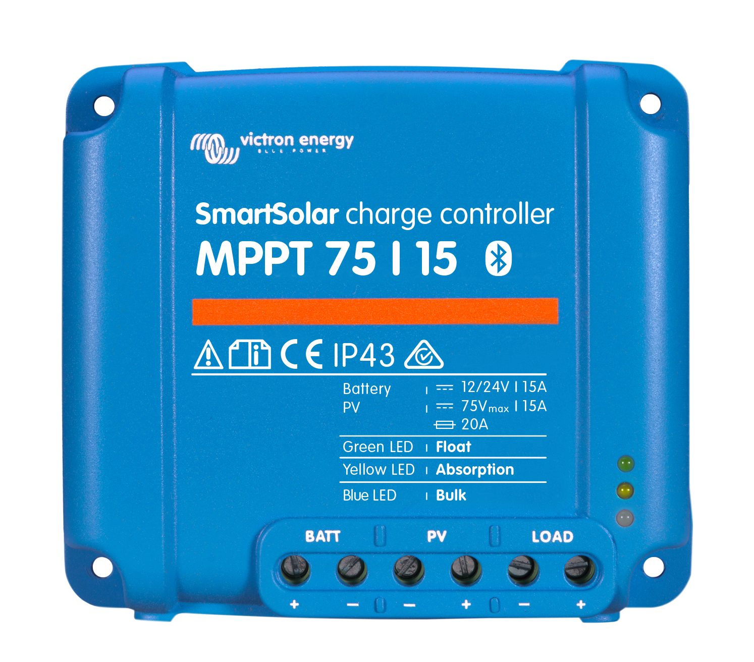 Ρυθμιστ΄ής Φορτισης Φωτοβολταϊκού Victron MPPT Smart Solar 75/15