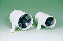 Αεραγωγός Attwood 12v Ίσιος Φ76
