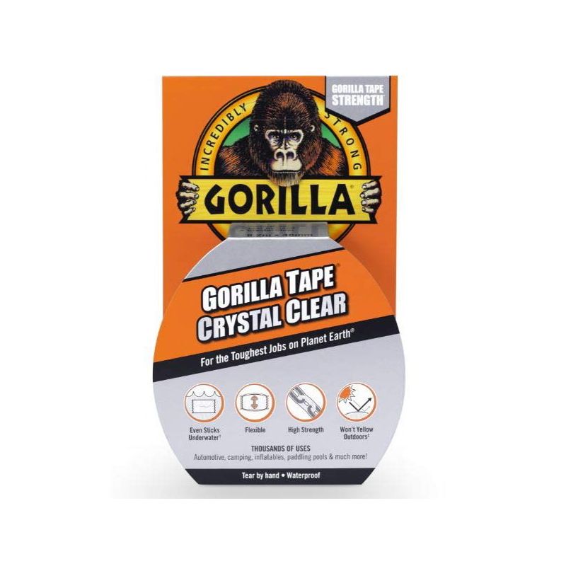 Ταινία Ισχυρή Διαφανή Gorilla 8,2m x 48mm