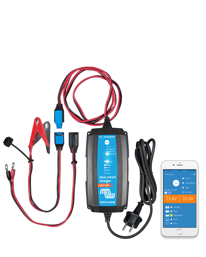 Φορτιστής Συντηρητής Μπαταρίας Victron Blue Power Smart 12V/10A (1) IP65