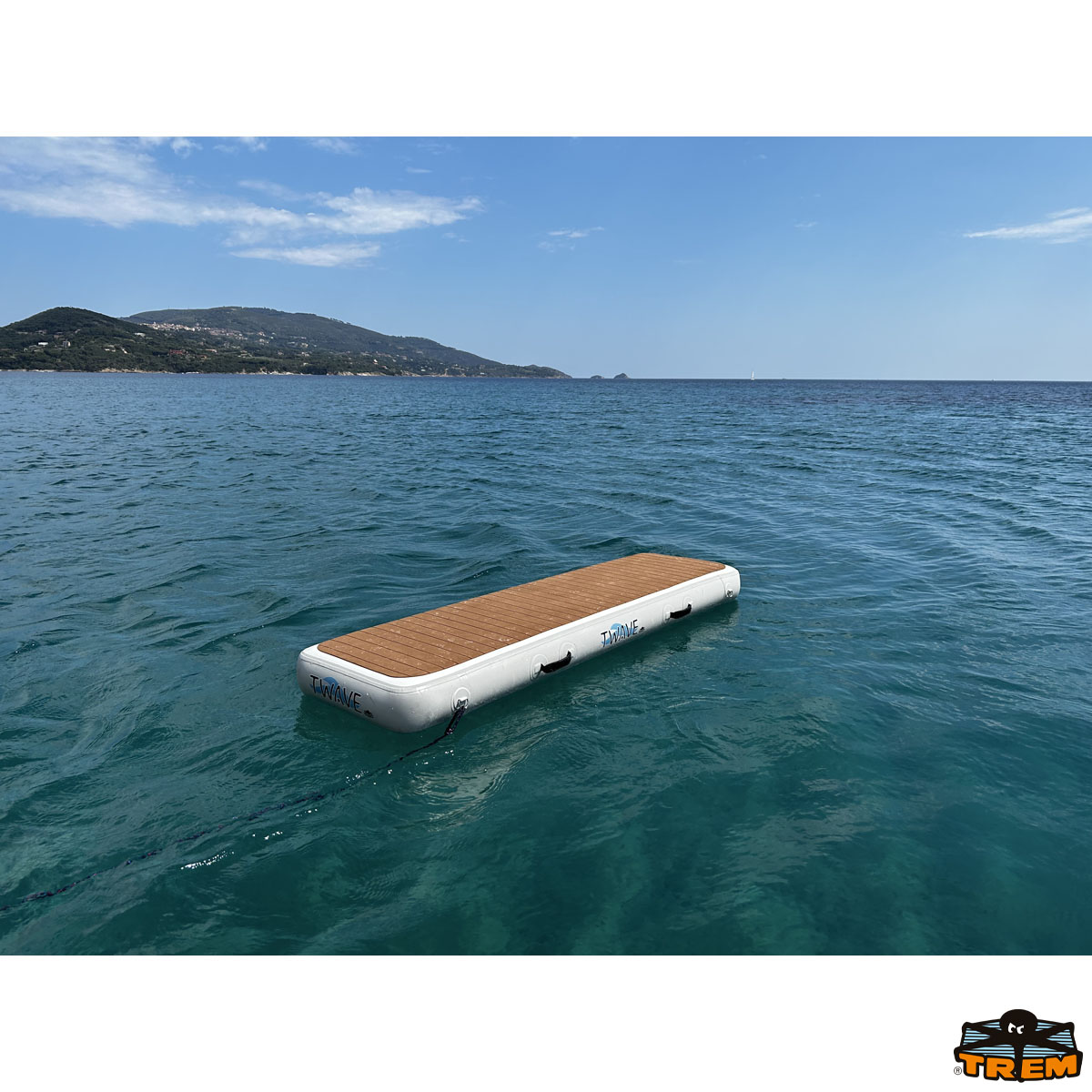 Πασαρέλα Φουσκωτή 200Χ60cm Τύπου Τeak Τ-WAVE