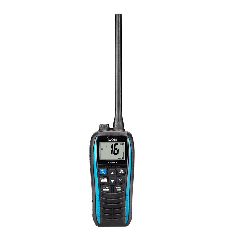 Icom IC-M25 Euro VHF Marine Transceiver Blue