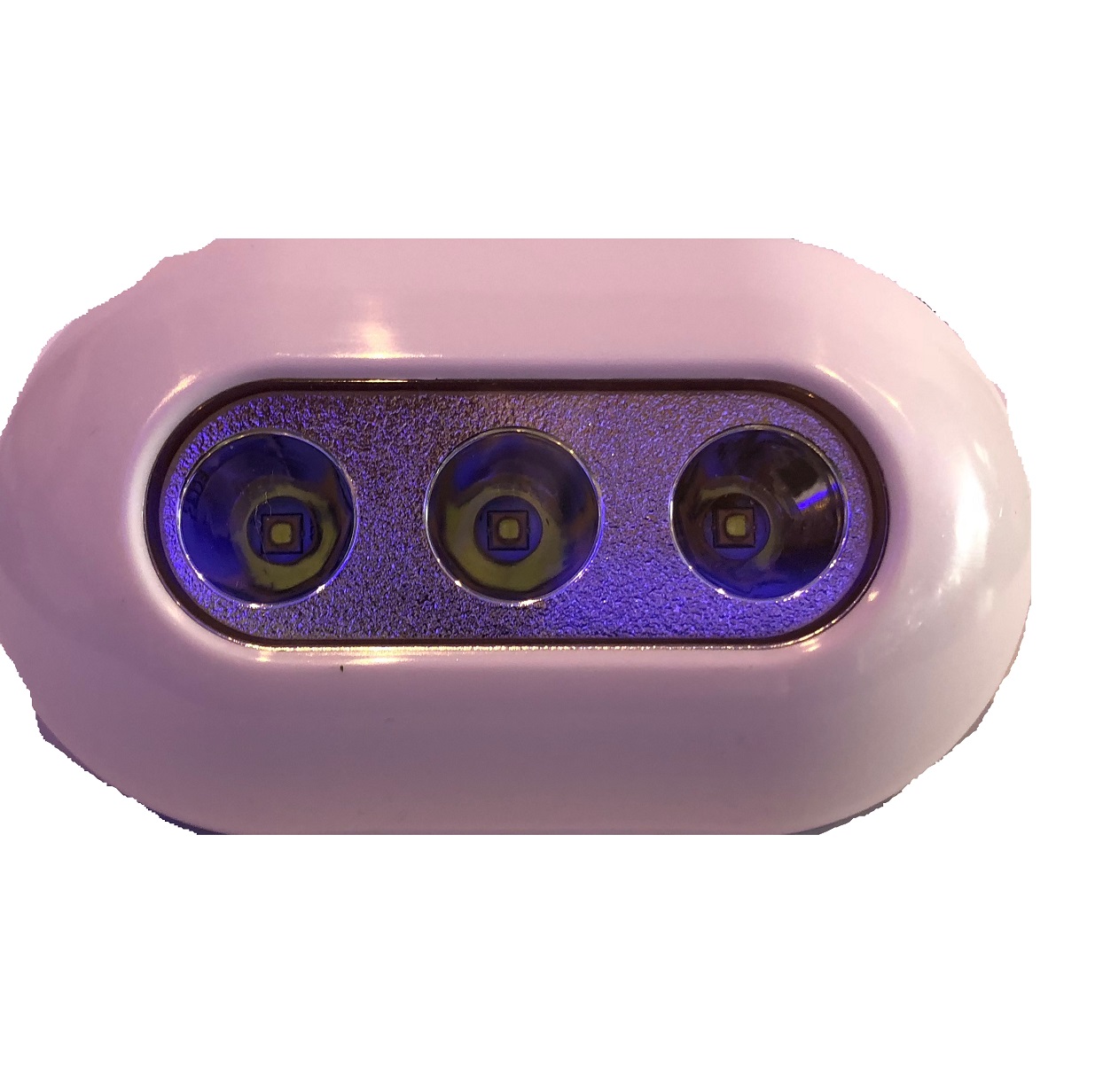 Υποβρύχιο Φωτιστικό Οβάλ 96x59mm 3x3Watt Λευκό Πλαστικό 10-30V