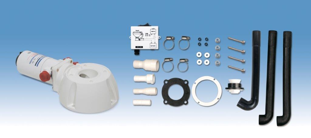Κιτ Ηλεκ/κης Τουαλέτας Κλειστής Deluxe 12V TMC