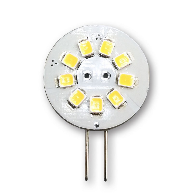 ΛΑΜΠΑΚΙ G4 9LED 10-30VDC 1.3W COOL WHITE ΕΠΑΦΕΣ ΠΛΑΙ MEGALED