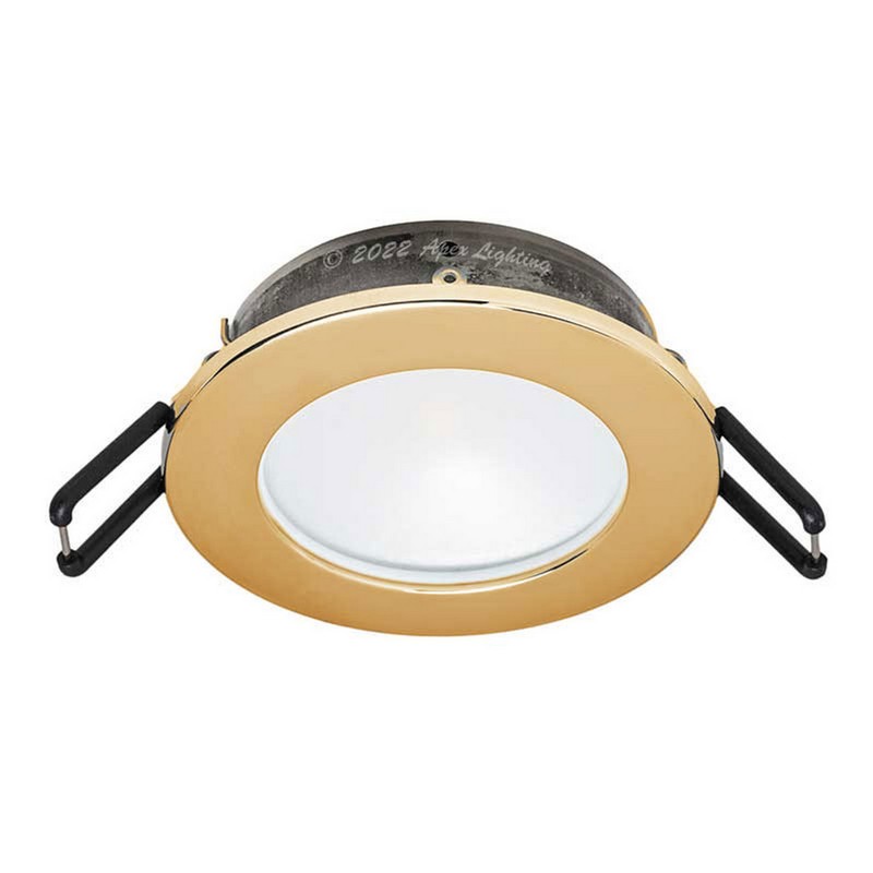 Φωτιστικό Mega Led Saronis 4.2W 300K W.W 10-30VDC Χρυσό