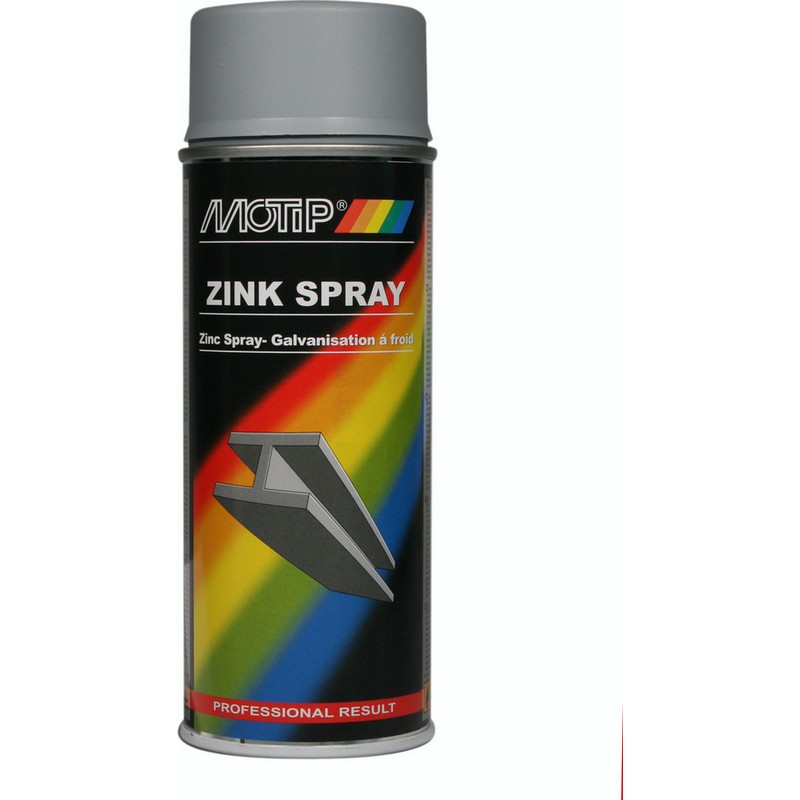 Motip Dupli Σπρέι Γαλβανισμού Zinc με Ματ Εφέ Γκρι 400ml