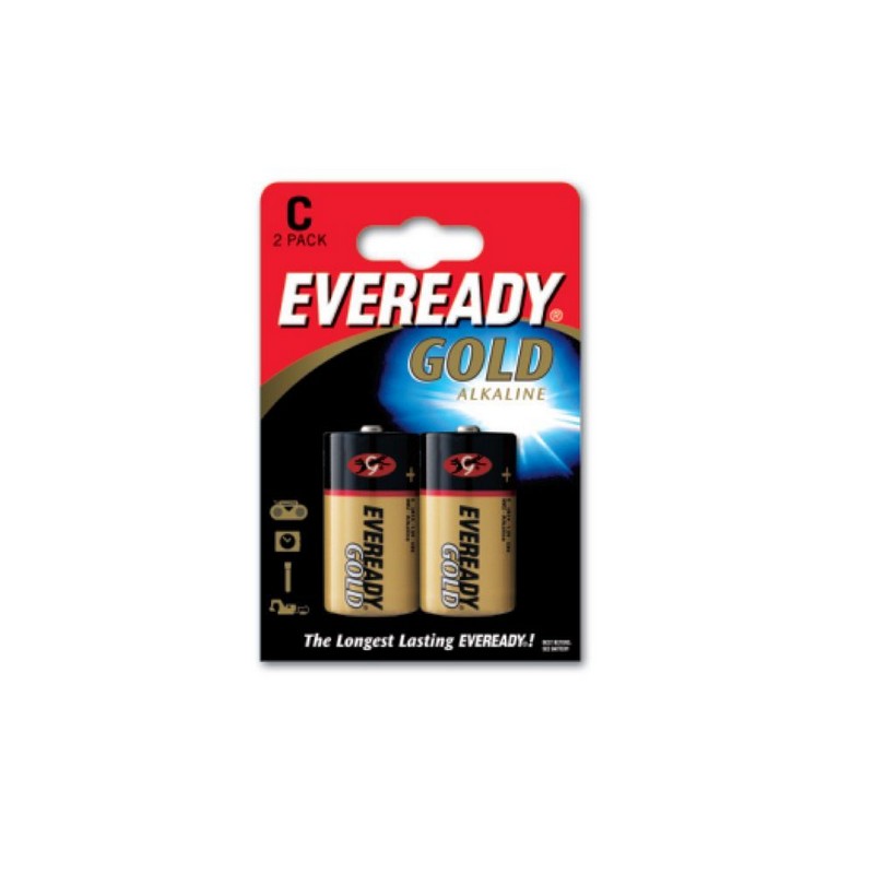 Eveready Gold Αλκαλικές Μπαταρίες C-LR14 blister 2τεμ