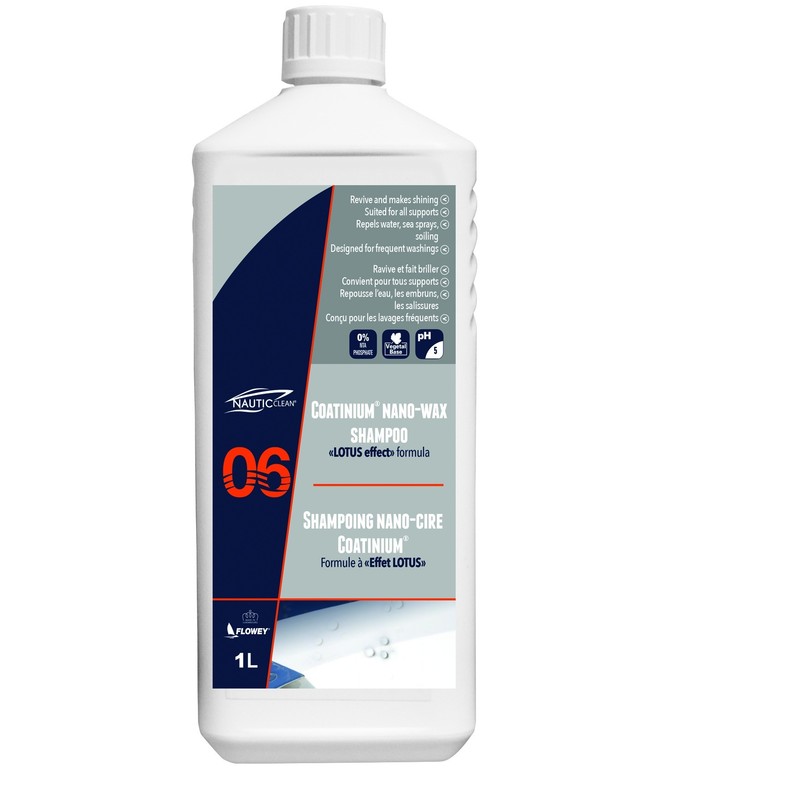 Σαμπουαν Σκάφους Nautic Clean 06 Nano Wax Shampoo 1Lt