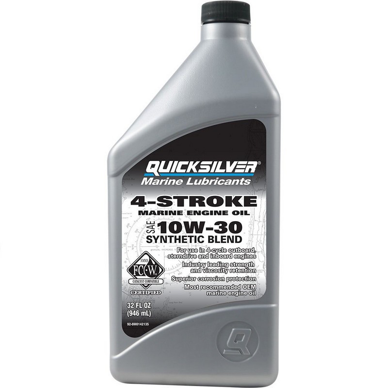 ΛΑΔΙ 4XΡΟΝΗΣ QUICKSILVER 10W30 SYNTHETIC 1LT