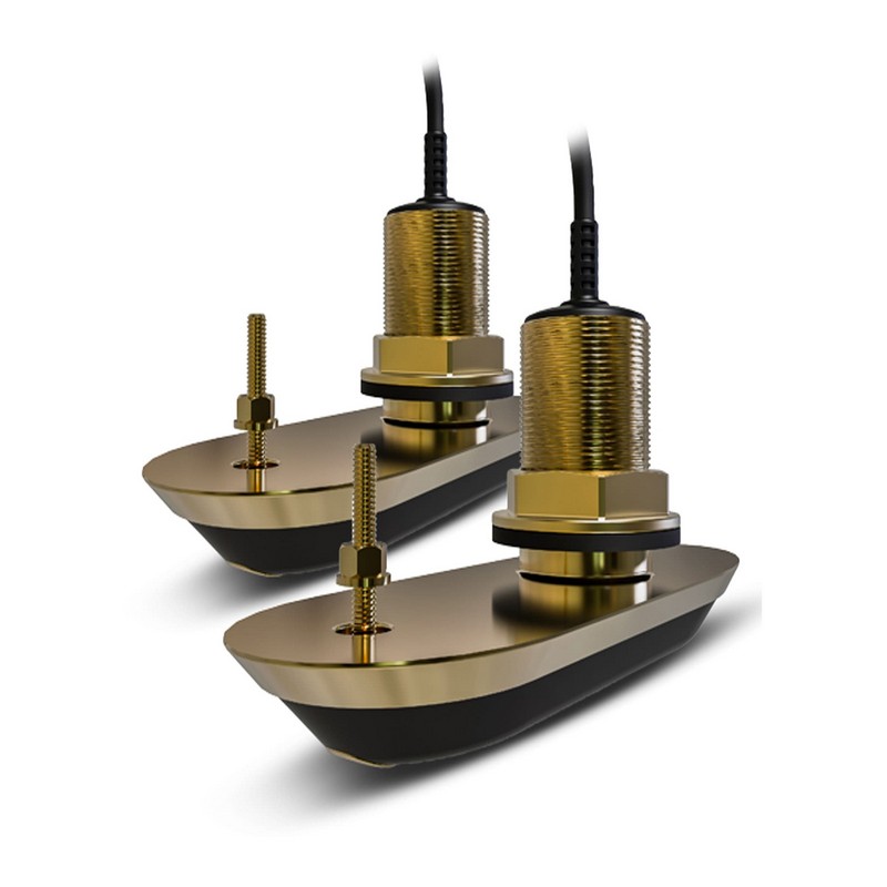 Raymarine Element RV-212 Bronze Through-Hull Transducer Set / 12° deadrise angle