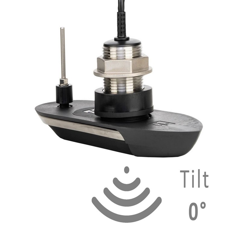 Raymarine Element RV-400 Stainless Steel Through-Hull Transducer / 0° deadrise angle