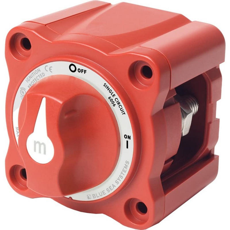 Διακόπτης Μπαταρίας Blue Sea Mini Systems 6006 M Series Selector Battery Switch 300A-500A