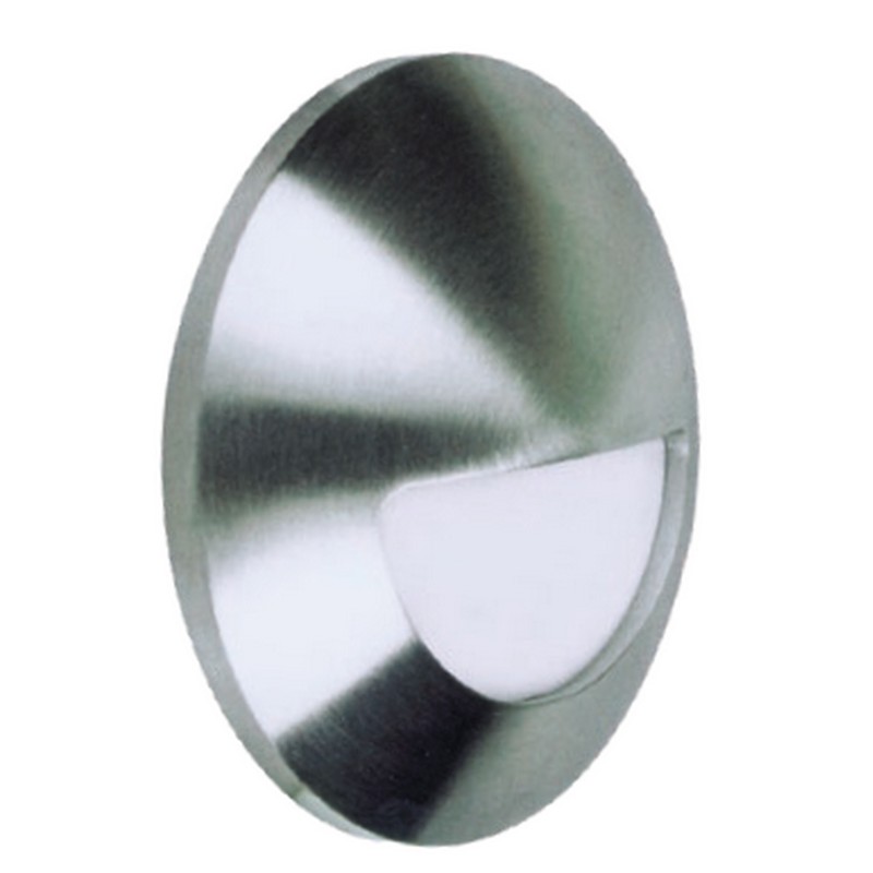 Πλαφονιέρα Επικαθήμενη Megaled Rhodes WW 83mm Inox 316 IP65
