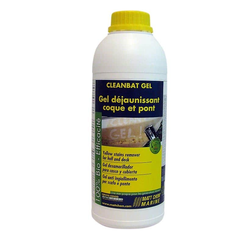 Καθαριστικό Gel Κίτρινων Σημαδιών Matt Chem Cleanbat Gel 1lt 