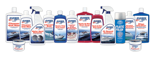 Αλοιφή Μετάλλων Sea Power Metal Polish 236.5ml Made In Usa