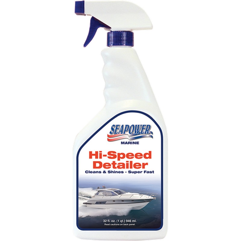 Καθαριστικό-Γυαλιστικό Sea Power Hi Speed Detailer 1lt Made In Usa