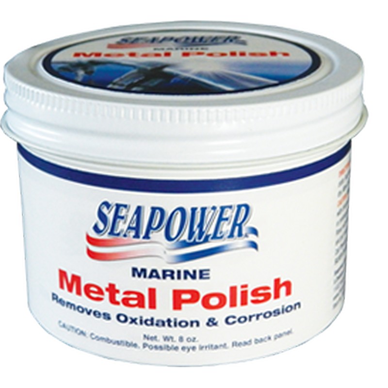 Αλοιφή Μετάλλων Sea Power Metal Polish 236.5ml Made In Usa