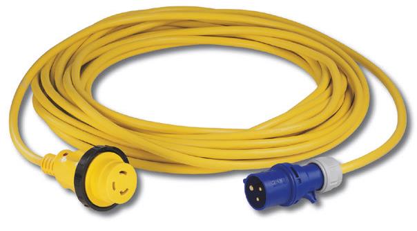 Σετ Ρεύματος Marinco Shore Power Cable 15m 220v/16A
