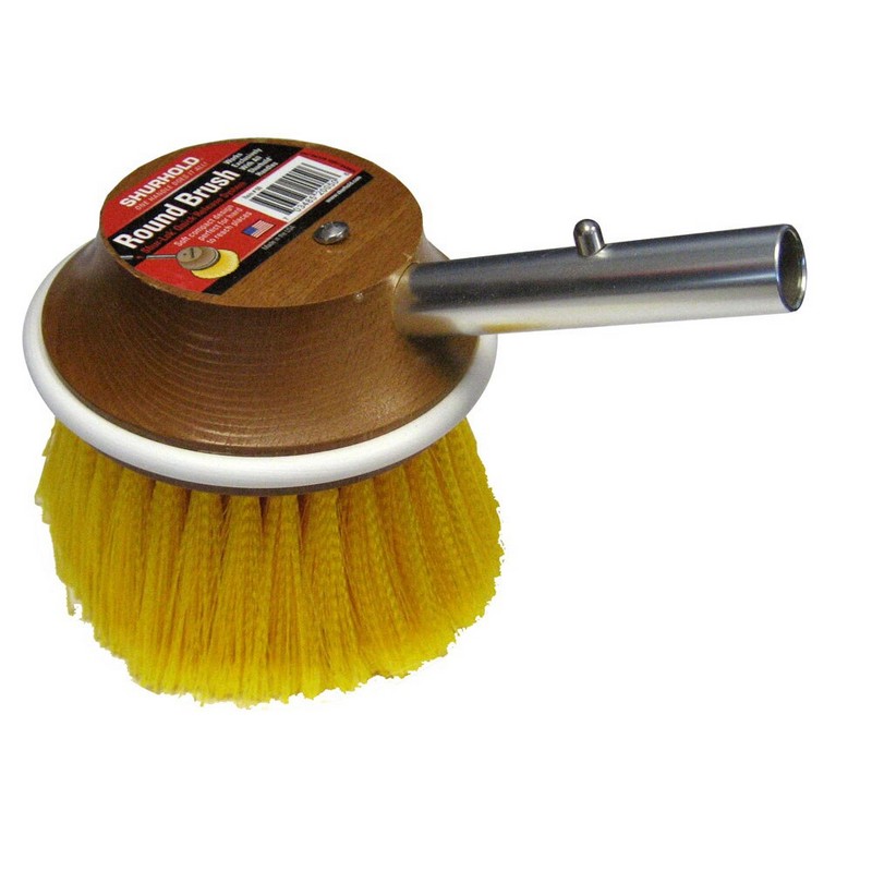 Βούρτσα Shurhold 50 5" Round Brush with Soft Yellow Polystyrene Bristles
