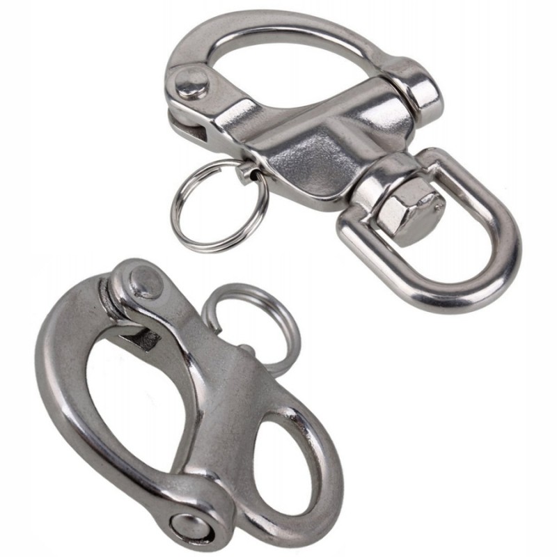 Snap Shackle με Στριφτάρι και Κλειδί με Πείρο 12-22mm