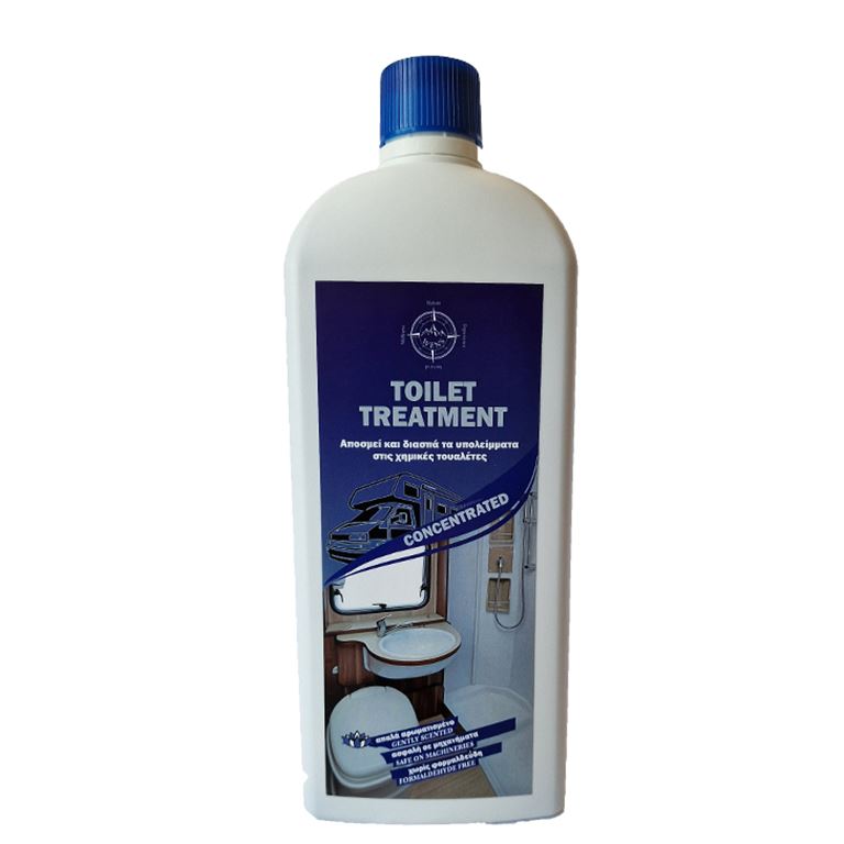 WENS Toilet Rinse Concentrated Υγρό Κάτω Κάδου Χημικής Τουαλέτας 1 ltr Με Άρωμα Λουλουδιών