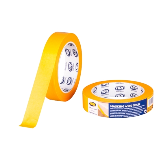 Χαρτοταινία Μασκαρίσματος Ακρίβειας HPX Gold 24mm x 45m