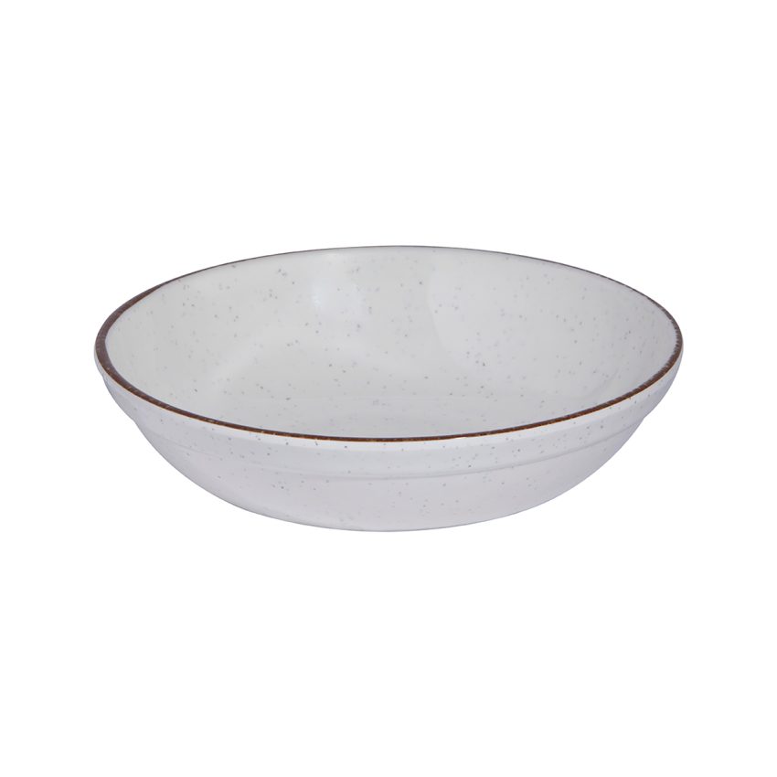 Marine Business - Maldivas Ivory Deep Melamine Plate, Set 6 U