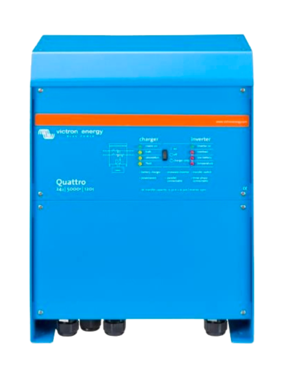 Φορτιστής Inverter Victron Quattro 24/5000/120