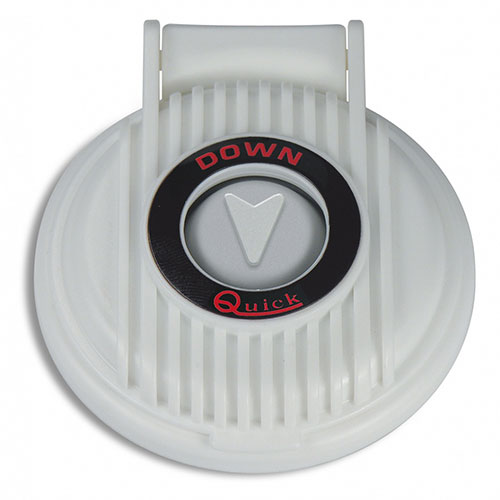 White Quick Foot Switch Down