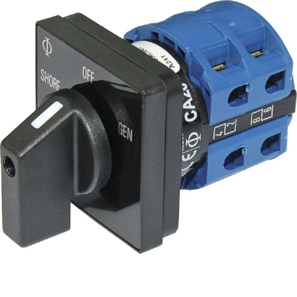 Blue Sea AC Switch 230V 2 Positions - 2 Poles 65A +OFF 9011          Ask ChatGPT