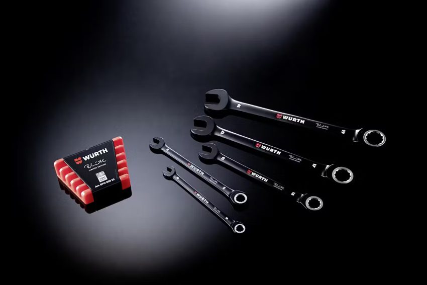 Wurth Ratchet Combination Wrench Set – 5pcs RW Edition - Image 4